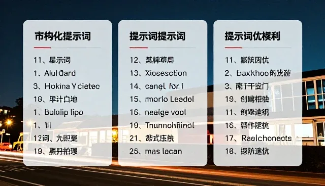 童话故事提示词:结构化提示词模板的供给分析